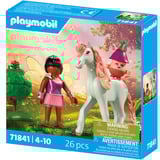 PLAYMOBIL 71841 Magic Unicorns: Sammeleinhorn Himmelsrose mit Fee, Konstruktionsspielzeug 