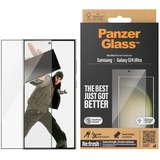 PanzerGlass DisplayschutzUltra-Wide Fit, Schutzfolie transparent, Samsung Galaxy S24 Ultra, EasyAligner