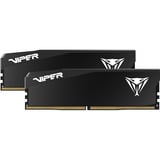 Patriot DIMM 64 GB DDR5-6400 (2x 32 GB) Dual-Kit, Arbeitsspeicher schwarz, VEU564G6432K, Viper Elite 5 Ultra, INTEL XMP, AMD EXPO