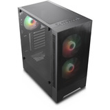 Silentware Flow 100, Tower-Gehäuse schwarz, Tempered Glass