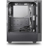 Silentware Flow 100, Tower-Gehäuse schwarz, Tempered Glass