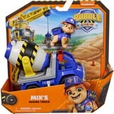 Spin Master Rubble & Crew - Zementmischer-Baufahrzeug mit Mix-Figur, Spielfahrzeug 