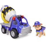 Spin Master Rubble & Crew - Zementmischer-Baufahrzeug mit Mix-Figur, Spielfahrzeug 
