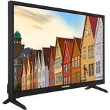 Telefunken XH24K550D, LED-Fernseher 60 cm (24 Zoll), schwarz, WXGA, Triple Tuner, DVD-Player, HDR