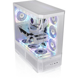 Thermaltake View 370 TG ARGB Snow White, Tower-Gehäuse weiß, Tempered Glass x 3