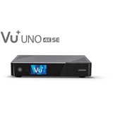 VU+ UNO 4K SE, Terrestrischer Receiver schwarz, DVB-T2 (HD) Twin Tuner, FBC, 4K