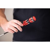 Wiha Schraubendreher mit Bit Magazin LiftUp 25, 1/4" schwarz/rot, 12 Bits, magnetisch