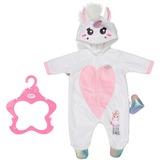 ZAPF Creation BABY born® Einhorn Kuschelanzug 43cm, Puppenzubehör inklusive Kleiderbügel