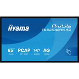 iiyama ProLite T6529AS-B1AG, LED-Monitor 164 cm (64.5 Zoll), schwarz (matt), UltraHD/4K, VA, Touchscreen, Android, USB-C