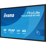 iiyama ProLite T6529AS-B1AG, LED-Monitor 164 cm (64.5 Zoll), schwarz (matt), UltraHD/4K, VA, Touchscreen, Android, USB-C