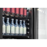 Bomann KSG 7292, Getränkekühlschrank schwarz