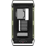 Corsair WARTHOG Airflow , Tower-Gehäuse olivgrün, Tempered Glass