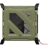 Corsair WARTHOG Airflow , Tower-Gehäuse olivgrün, Tempered Glass