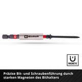 EINHELL  Impact-Bit-Set in M-CASE, 39-teilig, Bit-Satz mit Stecknüssen