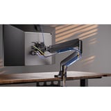 ENDORFY Atlas GS Pro Single, Monitorhalterung schwarz, für Monitore bis 124,5 cm (49")