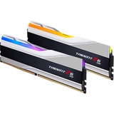 G.Skill DIMM 32 GB DDR5-8000 (2x 16 GB) Dual-Kit, Arbeitsspeicher silber/schwarz, F5-8000J3848H16GX2-TZ5RS, Trident Z5 RGB, INTEL XMP