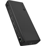 ICY BOX IB-DK7401-CU31, Dockingstation schwarz