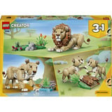LEGO 31386 Creator 3-in-1 Wilde Tiere: Majestätischer Löwe, Konstruktionsspielzeug 