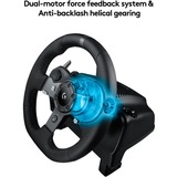 Logitech Gaming G920 Driving Force, Lenkrad schwarz, für Xbox Series X|S, Xbox One, PC