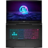 MSI Katana A17 AI B8VG-865, Gaming-Notebook schwarz, AMD Ryzen 9 8945HS, NVIDIA GeForce RTX 4070, 16 GB DDR5, 1 TB (1 TB SSD), Windows 11 Home 64-Bit