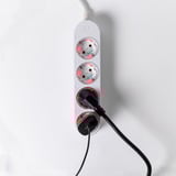 Shelly Steckdosenleiste Power Strip 4 Gen4 weiß, 1,5 Meter Kabel, mit Energiemessung