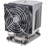 SilverStone XE04-4189B, CPU-Kühler silber/schwarz, 92 mm