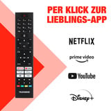 Telefunken XF40TP900S, LED-Fernseher 102 cm (40 Zoll), schwarz, FullHD, TiVo OS-Betriebssystem
