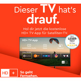Telefunken XF40TP900S, LED-Fernseher 102 cm (40 Zoll), schwarz, FullHD, TiVo OS-Betriebssystem