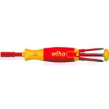 Wiha Schraubendreher mit Bit Magazin LiftUp electric rot/gelb, 7-teilig
