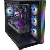 ALTERNATE Gaming-PC Window Edition • RTX 5080 • AMD Ryzen™ 7 9800X3D • 32 GB RAM schwarz/transparent, Windows 11 Home 64-Bit