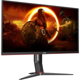 AOC U28G2XU/BK, Gaming-Monitor 71 cm(28 Zoll), schwarz/rot, UltraHD/4K, HDR, IPS, 144Hz Panel