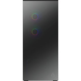 ARCTIC Xtender Mirrow , Tower-Gehäuse schwarz, Tempered Glass x 2 (verspiegelt)
