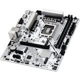 ASRock B760M-HDV/M.2 WHITE, Mainboard weiß