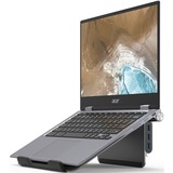 Acer Notebook Ständer inkl. 5in1 Docking Station, Dockingstation aluminium, USB-C, HDMI, USB-A
