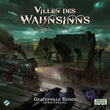 Asmodee Villen des Wahnsinns - Grauenvolle Reisen, Brettspiel Erweiterung, 2. Edition