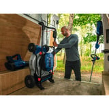 Bosch Professional Akku-Rasenmäher GRA 18V2-46SP Professional, 36Volt (2x18V) blau, 2x 5,5 Ah-Lithium-Ionen-Akku, Ladegerät