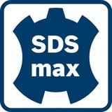 Bosch Professional Staubabsaugung GDE max Professional, Staubsauger-Aufsatz blau, mit Adapter für Stockerplatten