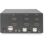 Digitus KVM-Switch Dual-Display 4K HDMI 