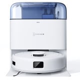 ECOVACS Deebot MINI Blau, Saugroboter weiß/blau, Inklusive Mini-OMNI-Station