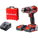 Einhell Akku-Schlagbohrschrauber TE-CD 18/50 Li-i BL, 18Volt rot/schwarz, 2x Li-Ionen Akku 2,0Ah