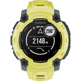 Garmin Instinct E, Smartwatch limette/limette, 45 mm, Twilight/Electric Lime, Silikon-Armband