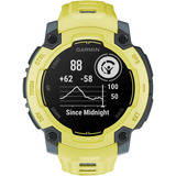 Garmin Instinct E, Smartwatch limette/limette, 45 mm, Twilight/Electric Lime, Silikon-Armband