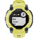 Garmin Instinct E, Smartwatch limette/limette, 45 mm, Twilight/Electric Lime, Silikon-Armband
