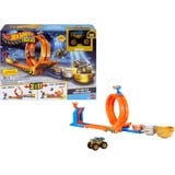 Hot Wheels Hot Wheels Monster Trucks 2-in-1 Loop & Flip Challenge, Rennbahn 