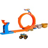 Hot Wheels Hot Wheels Monster Trucks 2-in-1 Loop & Flip Challenge, Rennbahn 
