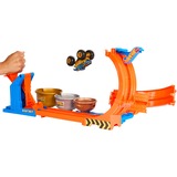 Hot Wheels Hot Wheels Monster Trucks 2-in-1 Loop & Flip Challenge, Rennbahn 