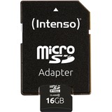 Intenso microSDHC 16 GB, Speicherkarte Class 10