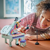 LEGO 31392 Creator 3-in-1 Deko-Klavier mit Katze, Konstruktionsspielzeug 