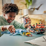 LEGO 77983 Jurassic World Mosasaurier-Angriff auf das Boot, Konstruktionsspielzeug 