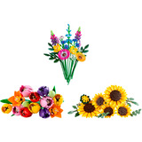 LEGO Botanicals Sommerblumenstrauß-Bundle, Konstruktionsspielzeug 